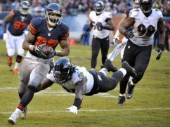 Chicago Bears play in swamp, clothes still cleaner than my kids!