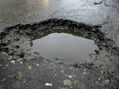 Potholes from around the city